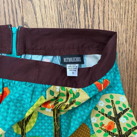 Cute cotton forest skirt size 10/12 - Picture 3 of 3